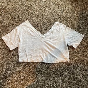 ALC white crop top